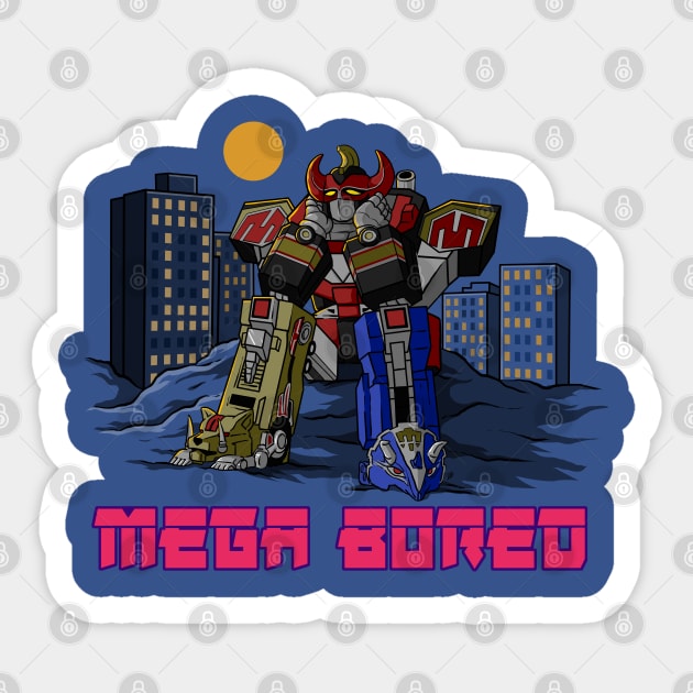 Mega Bored Sticker by sk8rDan